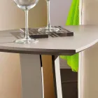 Salontafel in gelakt Mdf Made in Italy, hoge kwaliteit - Lisa Viadurini