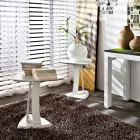 Salontafel in gelakt Mdf Made in Italy, hoge kwaliteit - Lisa Viadurini