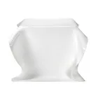 Handgedrapeerde salontafel van plexiglas, gemaakt in Italië - Pippo Viadurini