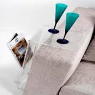 Salontafel in transparant PMMA-design van Quero Vas Viadurini