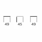 Moderne salontafel met rond blad in Gres Made in Italy - Stuttgart Viadurini