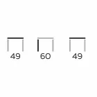 Moderne salontafel met rond blad in Gres Made in Italy - Stuttgart Viadurini