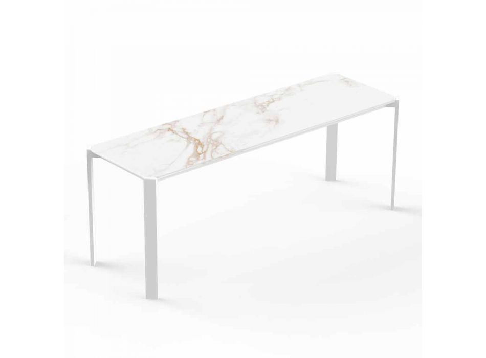 Moderne salontafel voor binnen of buiten in aluminium - Tablet van Vondom Viadurini