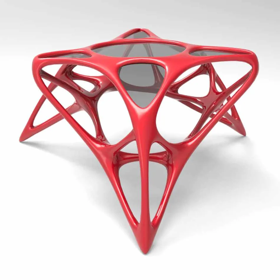 Moderne glazen salontafel en Adamantx® Lunar Table # 2 Viadurini