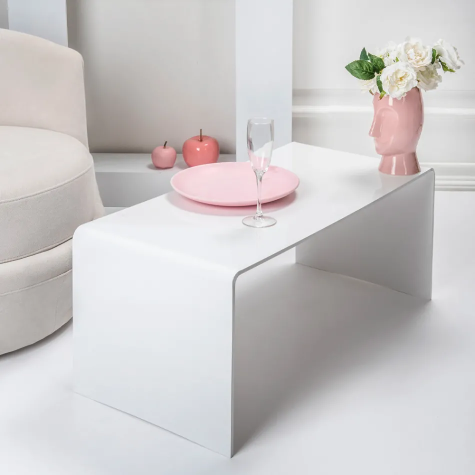 Salontafel gemaakt van plexiglas Made in Italy - Jasmijn Viadurini