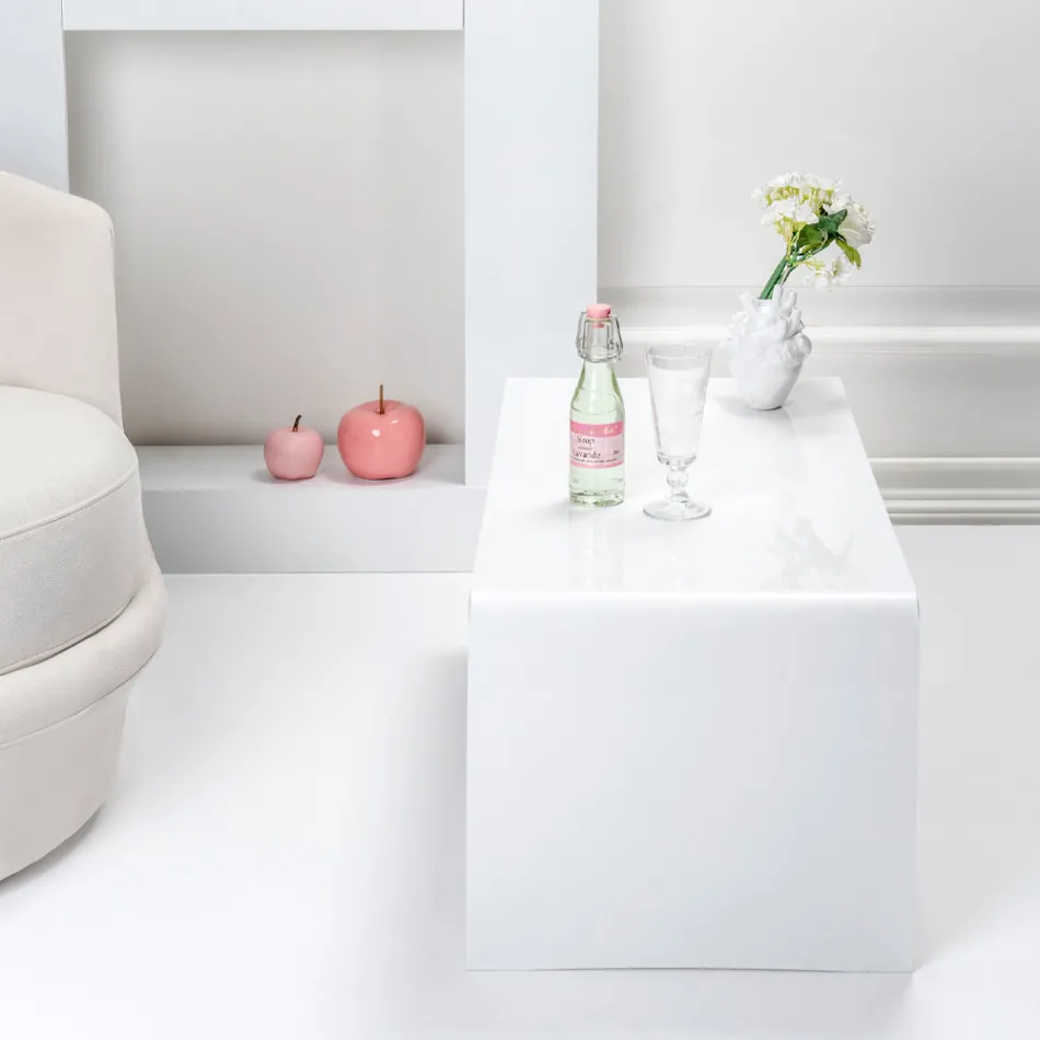 Salontafel gemaakt van plexiglas Made in Italy - Jasmijn Viadurini