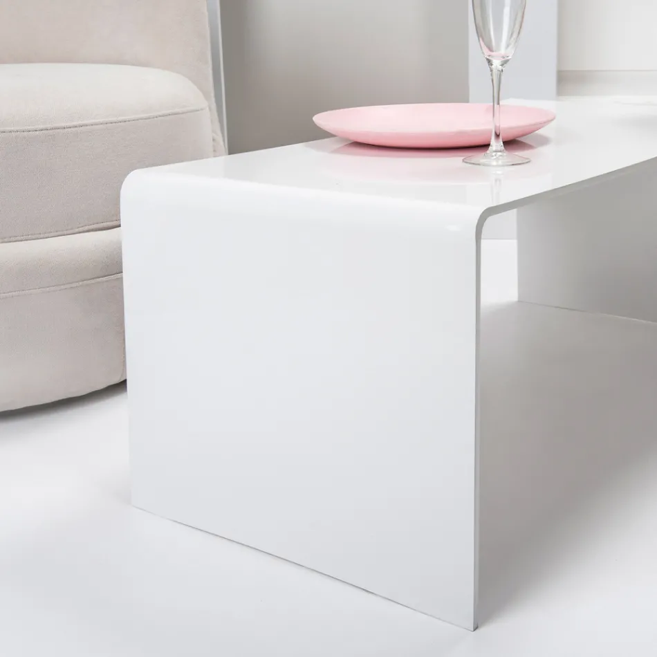 Salontafel gemaakt van plexiglas Made in Italy - Jasmijn Viadurini