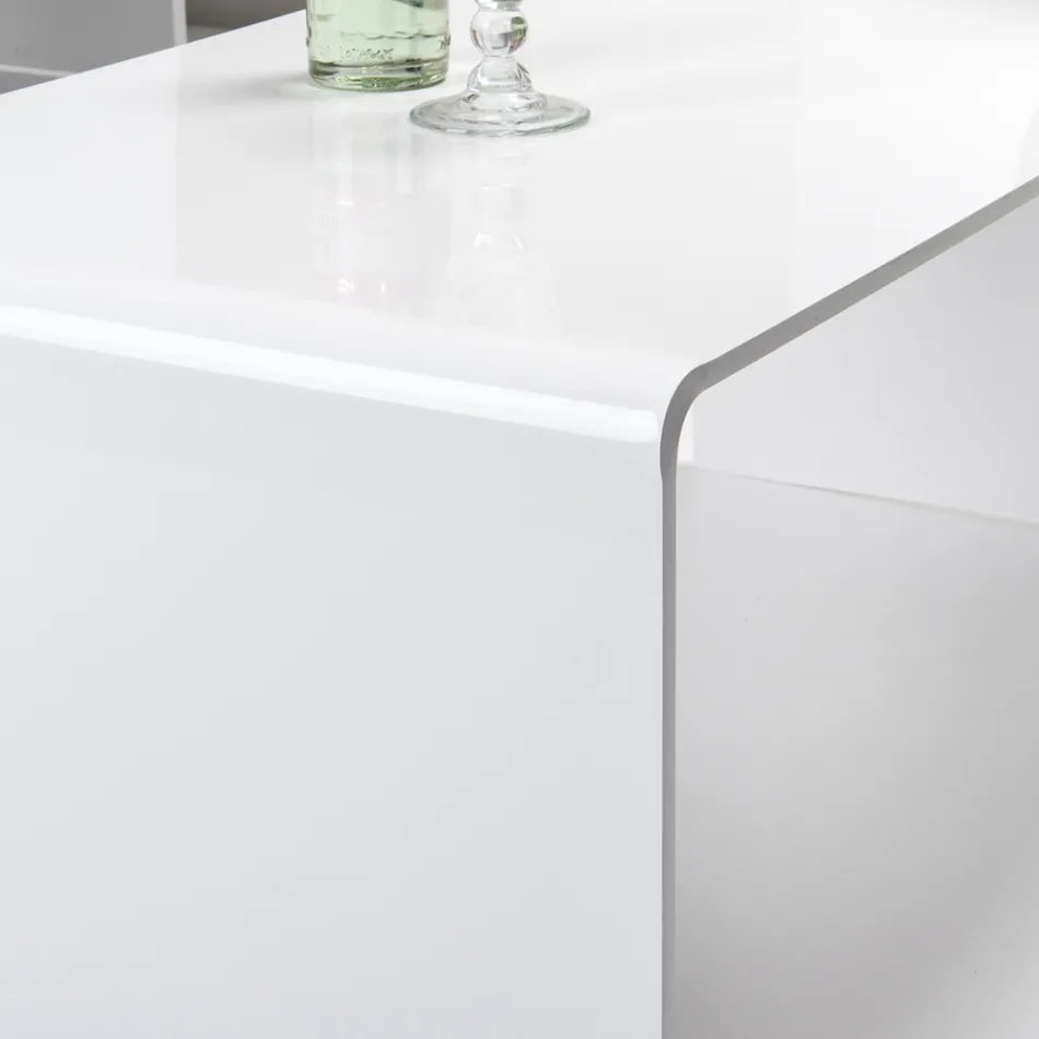 Salontafel gemaakt van plexiglas Made in Italy - Jasmijn Viadurini