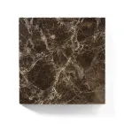 Rechthoekige salontafel met marmeren blad Made in Italy - Makino Viadurini