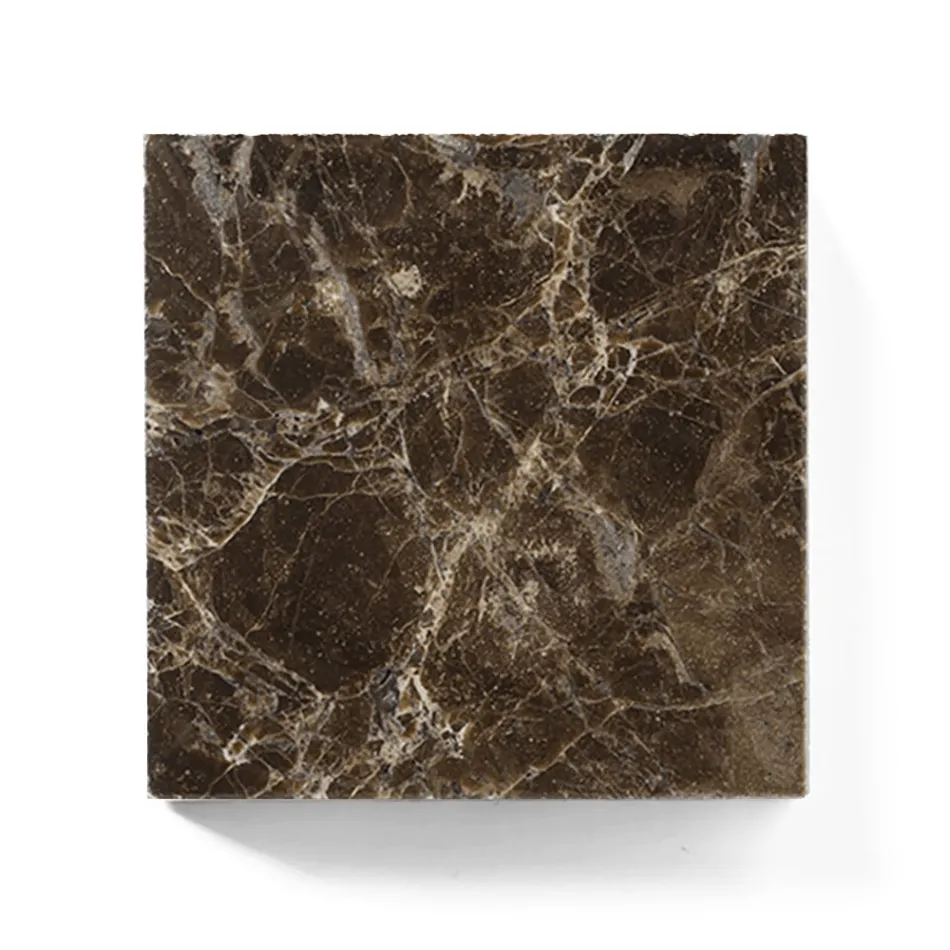 Rechthoekige salontafel met marmeren blad Made in Italy - Makino Viadurini