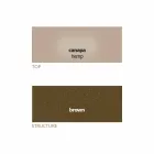 Ronde salontafel met kristallen blad Made in Italy - Indio Viadurini