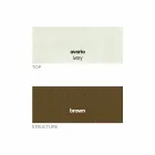 Ronde salontafel met kristallen blad Made in Italy - Indio Viadurini