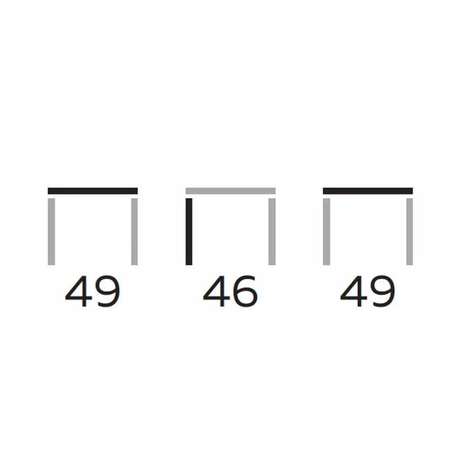 Ronde design salontafel van steengoed en essenhout Made in Italy - Bering Viadurini