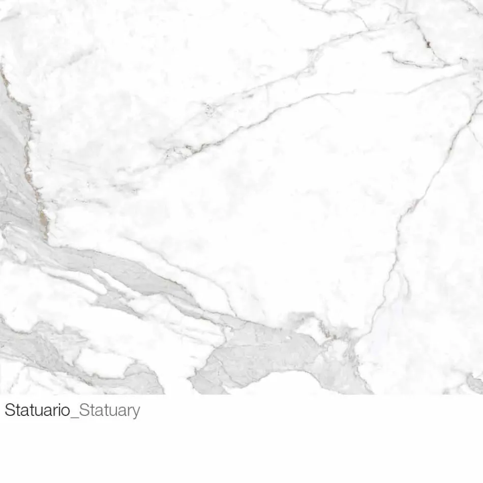 Ronde salontafel in keramiek en metaal Made in Italy - Livigno Viadurini