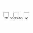 Ronde salontafel in Gres en modern metaal Made in Italy - Albert Viadurini