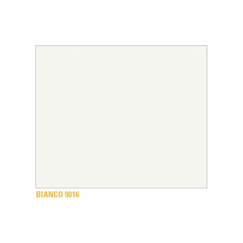 Luxe ronde salontafel in geverfd metaal Made in Italy - Mina Viadurini