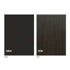 Transformatortafel in hout en staal Made in Italy - Demetro Viadurini