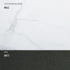 Transformeerbare salontafel van hout en metaal, Made in Italy - Sanrocco Viadurini