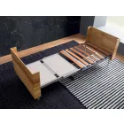 Transformeerbare salontafel in massief hout Made in Italy - Trabucco Viadurini