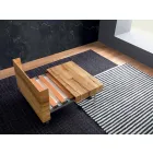 Transformeerbare salontafel in massief hout Made in Italy - Trabucco Viadurini
