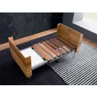 Transformeerbare salontafel in massief hout Made in Italy - Trabucco Viadurini