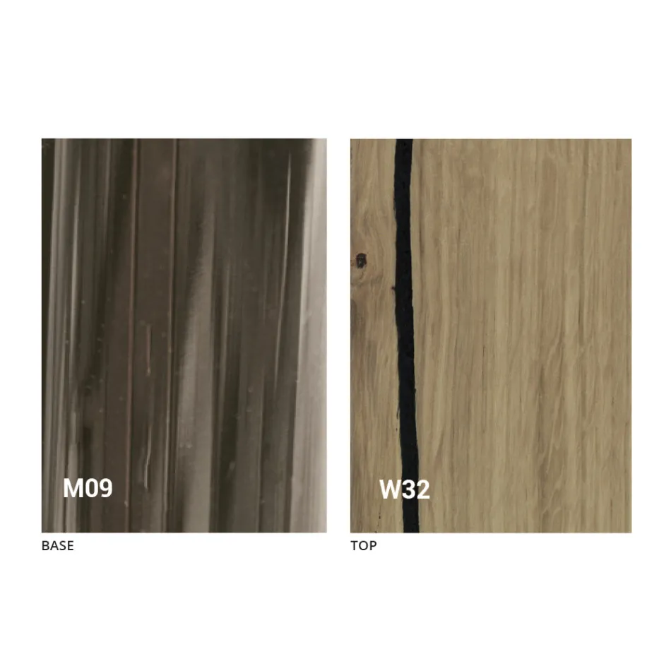 Transformerende salontafel in massief hout Made in Italy - Trabucco Viadurini