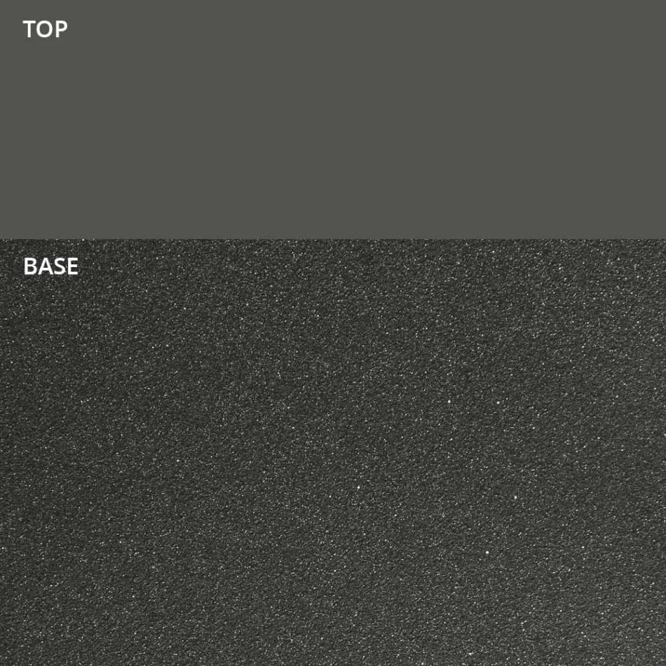 Geometrisch design metalen en glazen salontafel - Zigozago Viadurini