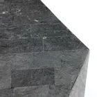 Salontafel in de woonkamer Geheel in fossiele steen Verschillende afwerkingen - Lucht Viadurini