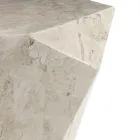 Salontafel in de woonkamer Geheel in fossiele steen Verschillende afwerkingen - Lucht Viadurini