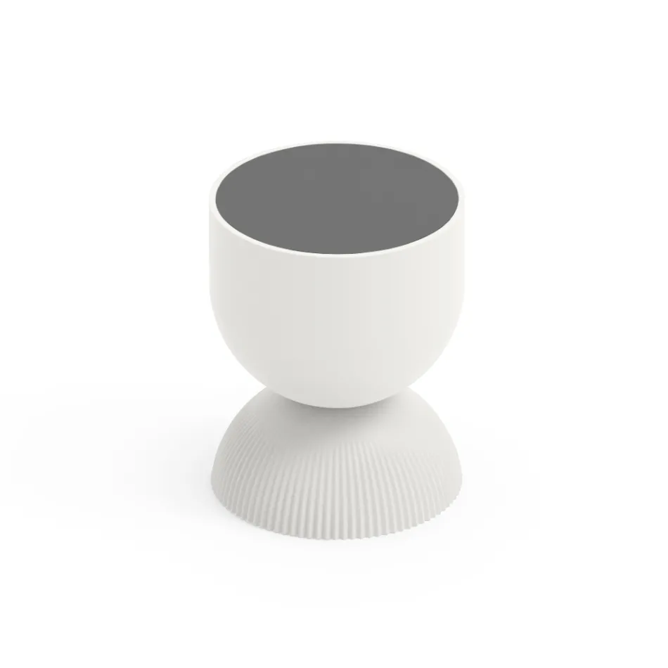 Woonkamer salontafel gemaakt van polyethyleen in verschillende kleuren - Loopy Viadurini