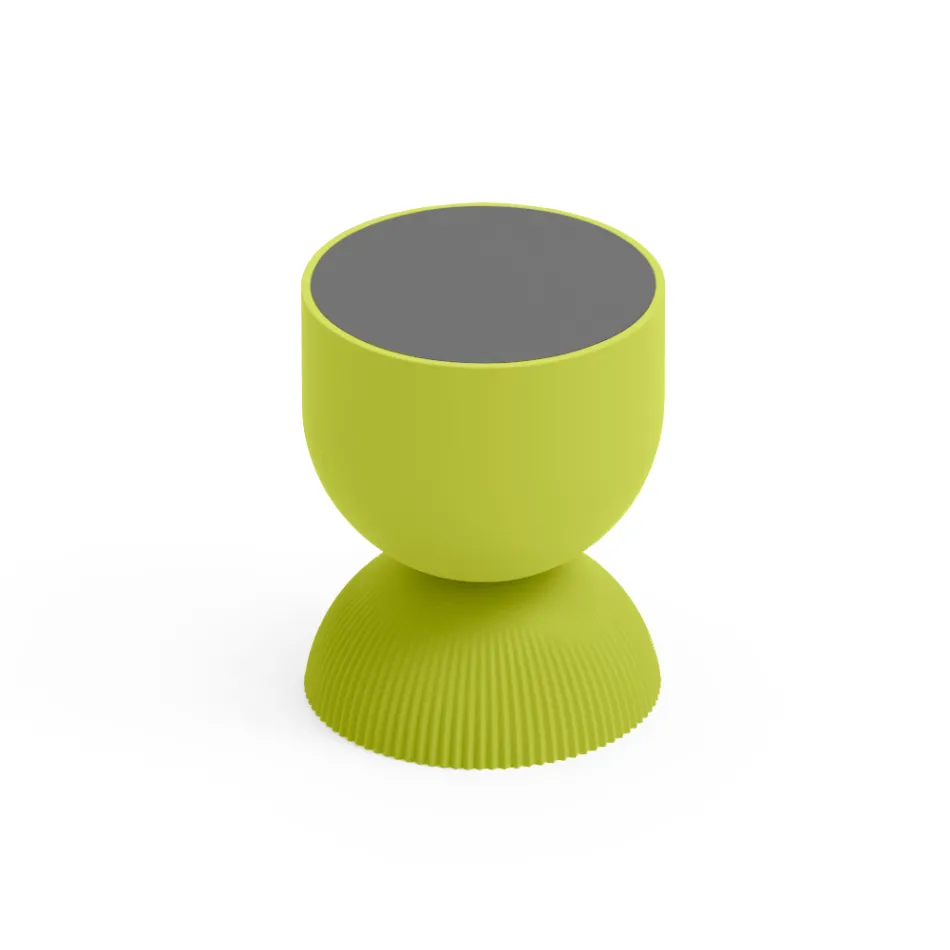 Woonkamer salontafel gemaakt van polyethyleen in verschillende kleuren - Loopy Viadurini