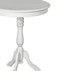 Ronde salontafel in verschillende afwerkingen, gemaakt in Italië - Eracle Viadurini