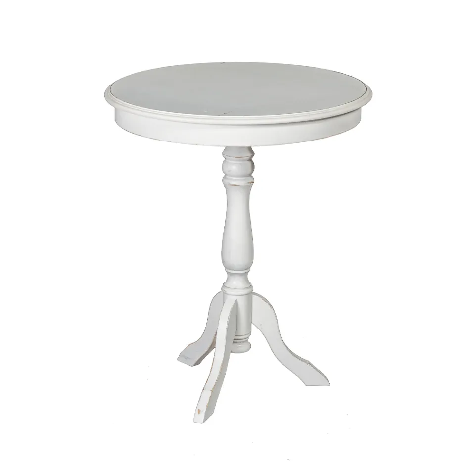 Ronde salontafel in verschillende afwerkingen, gemaakt in Italië - Eracle Viadurini