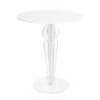 Klassiek design salontafel, in H 64cm acrylglas, Cles Viadurini