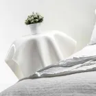 Tabel modern design in wit plexiglas Acht, made in Italy Viadurini