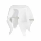 Tabel modern design in wit plexiglas Acht, made in Italy Viadurini