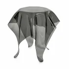 Tabel modern design gerookte Plexiglas Eight, made in Italy Viadurini