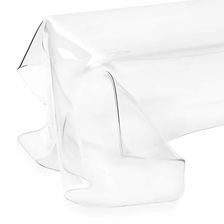 Tabel modern design plexiglas gedrapeerd Azië Viadurini