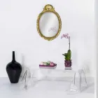 Tabel modern design plexiglas gedrapeerd Azië Viadurini