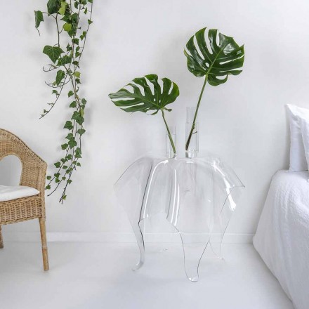 Tabel modern design plexiglas Eight, made in Italy Viadurini