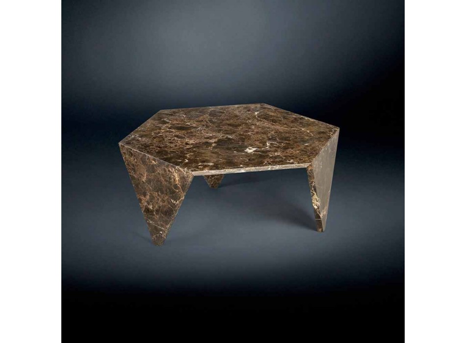 Volledig Marble Side Table Ruche Viadurini