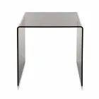 Tabel rokerige modern design 50x50cm Big Terry, made in Italy Viadurini