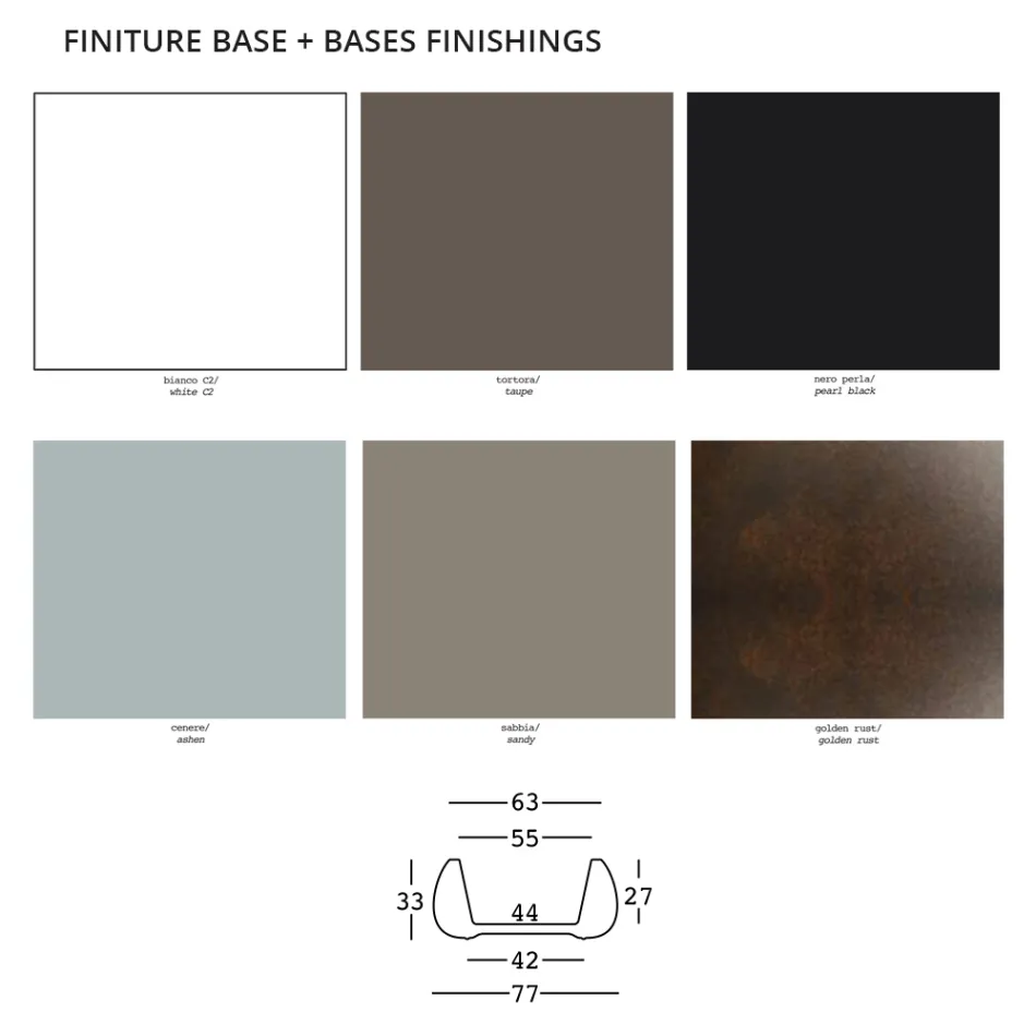 Tuinsalontafel met rond blad in polyethyleen Made in Italy - Tibaldo Viadurini