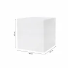 Gekleurde verlichte salontafel van modern design met keuze uit bevestiging - Dadostar Viadurini