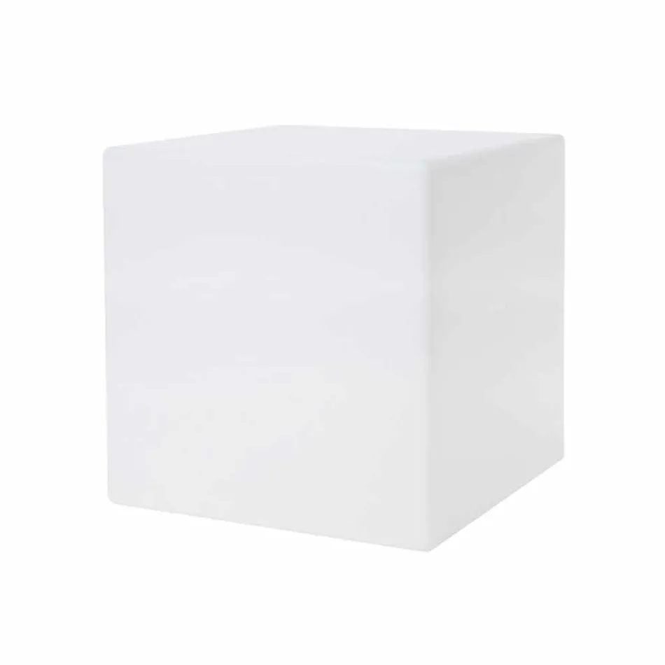 Gekleurde verlichte salontafel van modern design met keuze uit bevestiging - Dadostar Viadurini