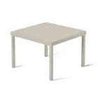 Stapelbare tuinsalontafel in gegalvaniseerd staal Made in Italy - Aberdeen Viadurini