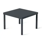 Stapelbare tuinsalontafel in gegalvaniseerd staal Made in Italy - Aberdeen Viadurini