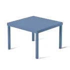 Stapelbare tuinsalontafel in gegalvaniseerd staal Made in Italy - Aberdeen Viadurini