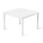 Stapelbare tuinsalontafel in gegalvaniseerd staal Made in Italy - Aberdeen Viadurini