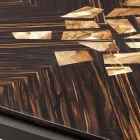 Grilli Zarafa design massief houten salontafel gemaakt in Italië Viadurini